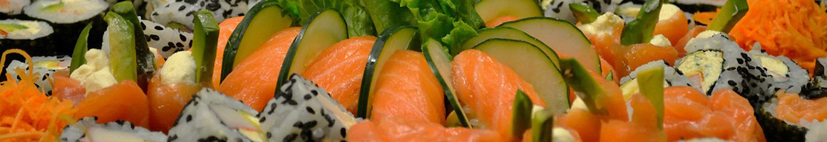 Eating Asian Fusion Japanese Sushi at Sakana Sushi Restaurant restaurant in Tampa, FL.